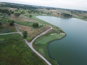 Harvester Aerial 17th Green